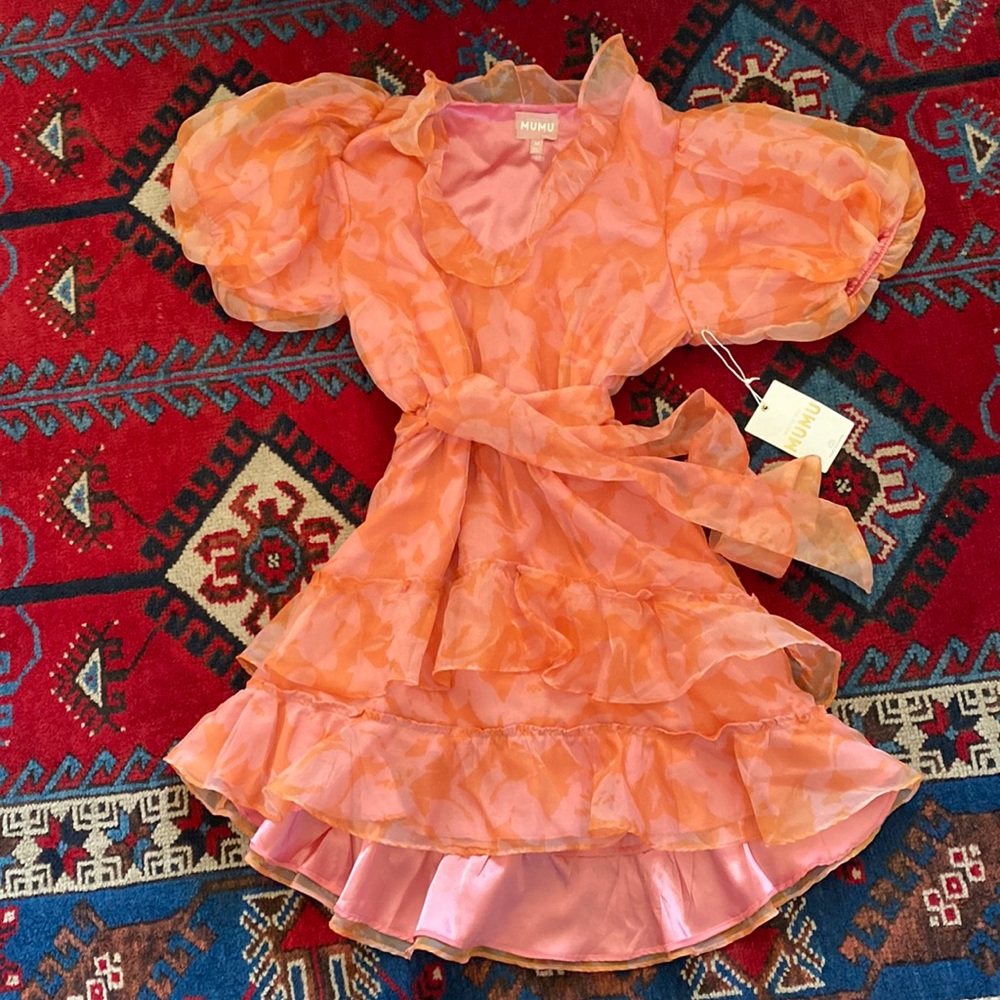 SHOW ME YOUR MUMU DRESS NWT MEDIUM FRILLY